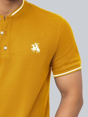 Lymio Men T-Shirt || Regular Fit T-Shirt for Men || Plain T Shirt || T-Shirt (Polo-06-10)